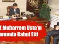 Trabzon Valisi Muharrem Usta'yı Makamında Kabul Etti.