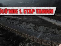 Sera Gölü'nde 1. Etap Tamam