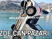 Araç Denize Uçtu