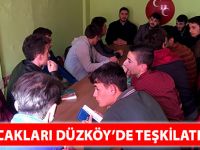 Akçaabat Ülkü Ocakları Düzköy'de teşkilatlanıyor