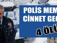 Cinnet Geçiren Polis Memuru Dehşet Saçtı