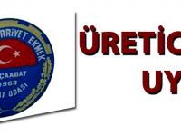 Üreticiye Uyarı