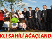 Kavaklı Sahili Ağaçlandırıldı