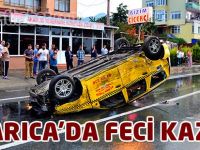 Akçaabat'ta Feci Kaza