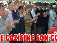 Kore Gazisi son yolculuğuna uğurlandı.