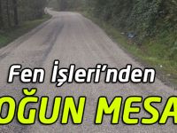 Fen İşleri Hız Kesmiyor