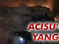 Acısu'da Yangın