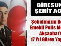 Giresun'a Şehit Acısı