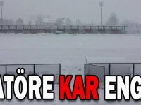 Amatör'e Kar Engeli