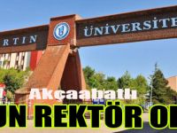 Bartın Üniversitesi'ne Akçaabatlı Rektör