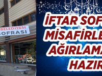 İftar Sofrası Misafirleri Ağırlamaya Hazır