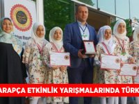 9. Ulusal Arapça Etkinlik Yarışmalarında Türkiye Üçüncülüğü