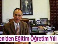Türkmen'den Eğitim Yılı Mesajı