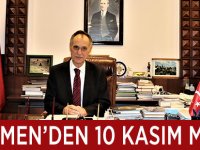 Türkmen'den 10 Kasım mesajı