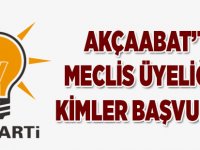 AK Parti'den Meclise Kimler Başvurdu?