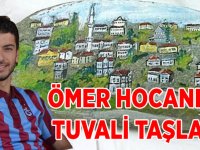 Taşları Tuval Olarak Kullanıyor.