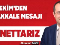 Ekim'den Çanakkale Mesajı
