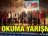 Ortaokullar Arası Şiir Okuma Yarışması Düzenlendi
