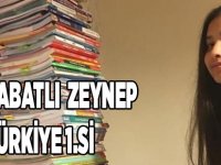 Akçaabatlı Öğrenci Türkiye 1. Si Oldu