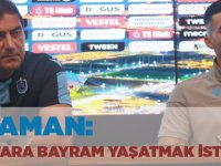 Ünal Karaman ve Kalecimiz Uğurcan Çakır Basın toplantısı Düzenledi