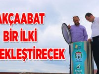Akçaabat İlki Yapıyor