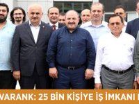 Trabzon'da kurulacak Yatırım Adası'nın faaliyete geçmesiyle 25 bin kişiye istihdam sağlanacak.