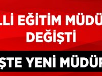 Akçaabat İlçe Milli Eğitim Müdürü Tarık Akgün oldu.