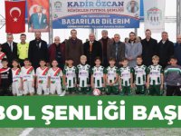 Kadir Özcan Minikler Futbol Şenliği Başladı