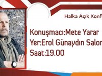 Mete Yarar Konferansa Geliyor