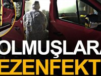 Akçaabat’ta dolmuşlar dezenfekte edilecek.