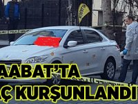 Akçaabat'ta bir otomobile kurşun yağdı