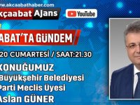 Canlı Yayın Konuğumuz Büyükşehir Meclis Üyesi Aslan Güner