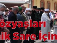 Minik Sare, son yolculuğuna uğurlandı.
