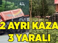 Akçaabat'ta 2 Ayrı Kaza