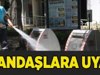 Belediye vatandaşı o konuda uyardı!