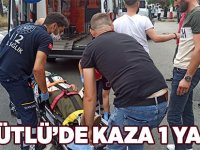 Akçaabat'ta Kaza 1 Yaralı