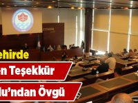 Ekim’den teşekkür, Zorluoğlu’dan övgü