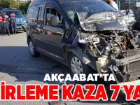 Akçaabat'ta Kaza 7 Yaralı