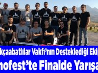 Teknofest’te Akçaabat ekibi finale kaldı.