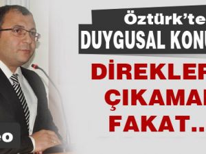 Başkan'ndan Duygusal Konuşma