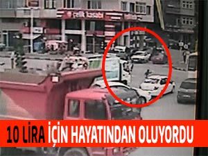 Kaza Anı Kameraya Yansıdı