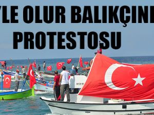 Balıkçılar Terörü Protesto Etti