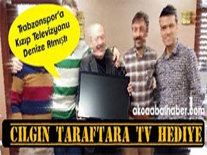 Trabzonspor'a kızdı televizyonu denize attı