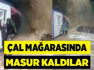 Çal Mağarasında Mahsur Kaldırlar