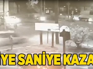 Akçaabat'ta Feci Kaza Kameraya Yansıdı