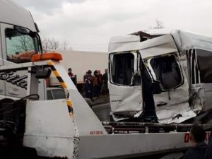 Akçaabat'ta Feci Kaza