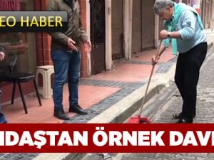 Vatandaştan Örnek Davranış