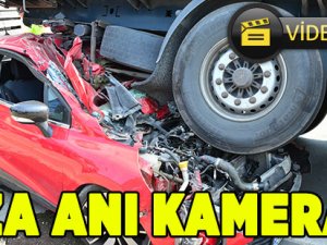 Kaza Anı Kamerada