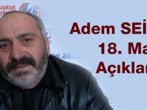 Adem Seis'ten 18. Madde Açıklaması