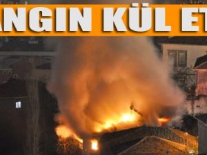 Akçaabat'ta yangın korkuttu